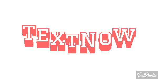 TextNow Text effect