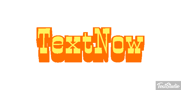 TextNow Text effect