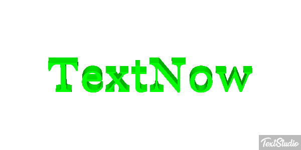 TextNow Text effect