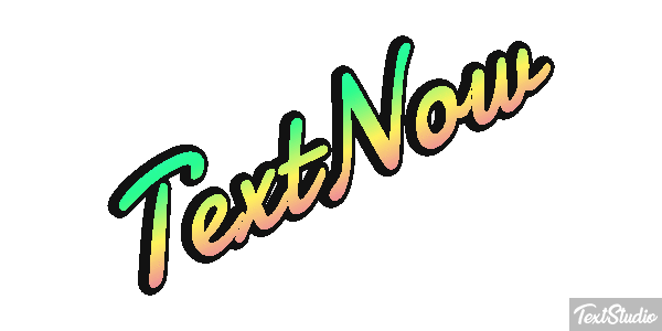 TextNow Text effect