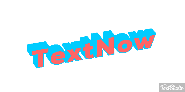 TextNow Text effect