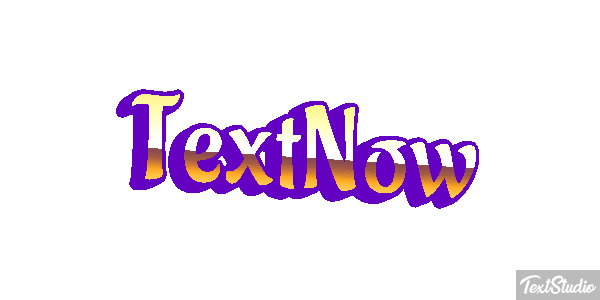 TextNow Text effect