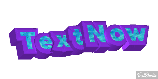 TextNow Text effect