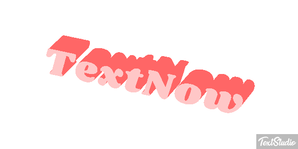 TextNow Text effect