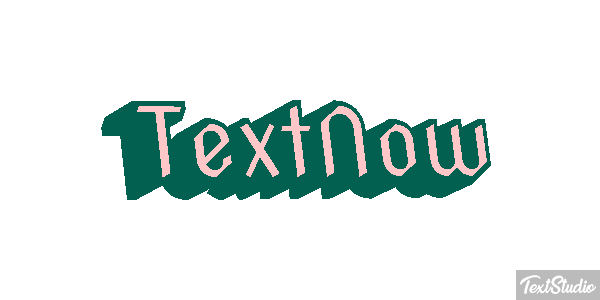 TextNow Text effect