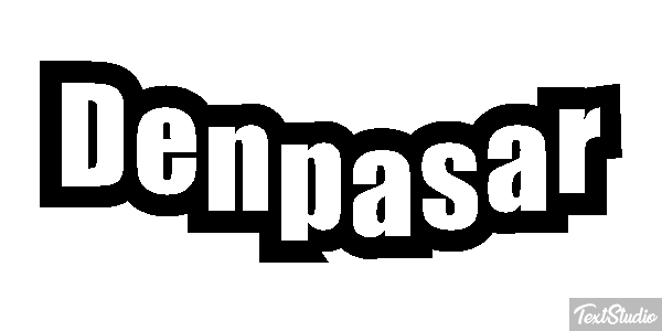 Denpasar テキスト効果