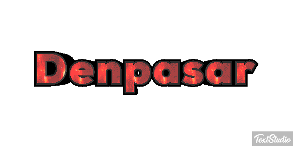Denpasar テキスト効果