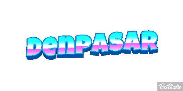 Denpasar テキスト効果