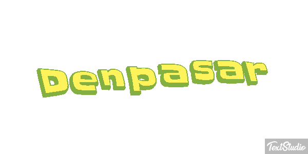 Denpasar テキスト効果