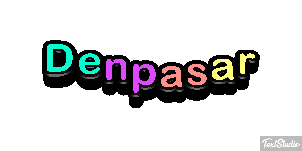 Denpasar テキスト効果