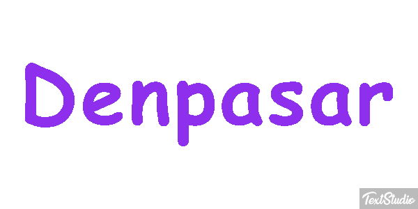 Denpasar テキスト効果