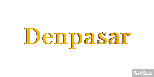 Denpasar テキスト効果