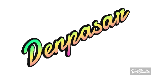 Denpasar テキスト効果