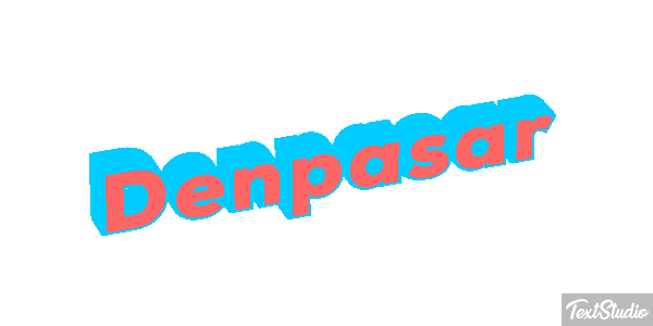 Denpasar テキスト効果