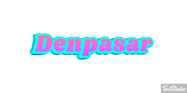 Denpasar テキスト効果
