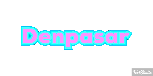 Denpasar テキスト効果