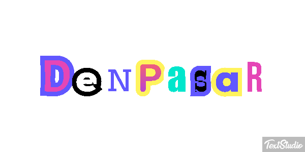 Denpasar テキスト効果