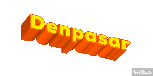 Denpasar テキスト効果