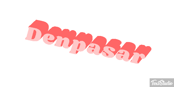 Denpasar テキスト効果
