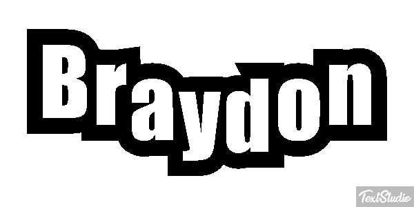 Braydon テキスト効果