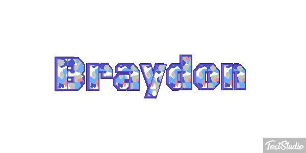 Braydon テキスト効果