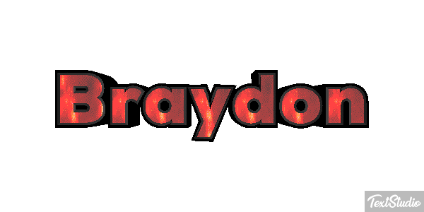 Braydon テキスト効果