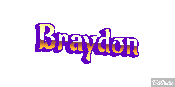 Braydon テキスト効果