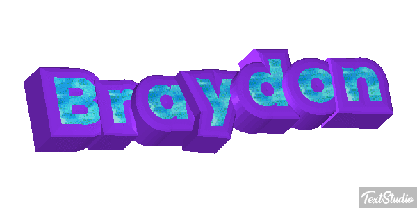 Braydon テキスト効果