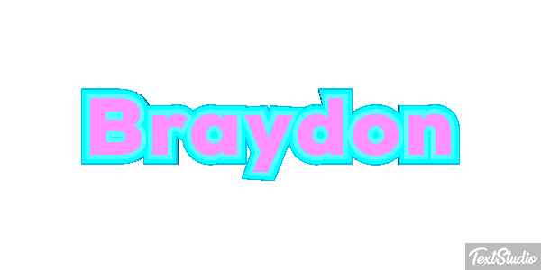 Braydon テキスト効果