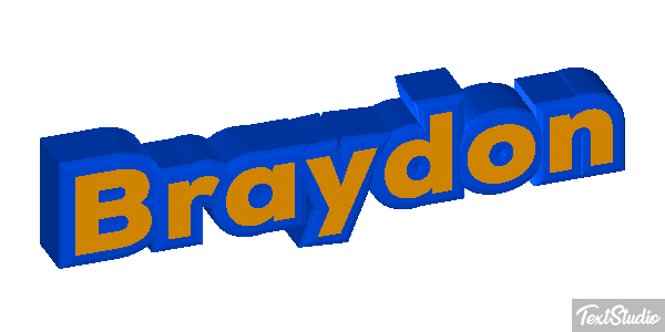Braydon テキスト効果