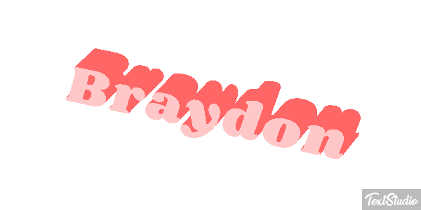 Braydon テキスト効果