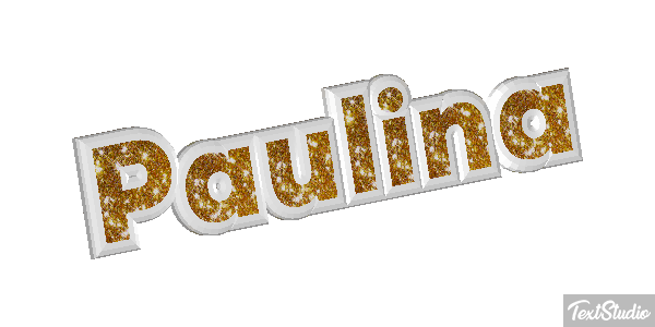 Paulina Текстовый эффект