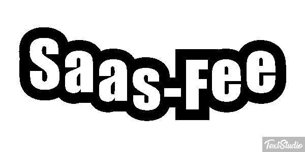 Saas-Fee Metin efekti