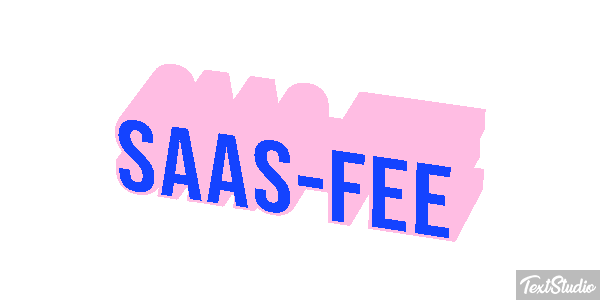 Saas-Fee Metin efekti