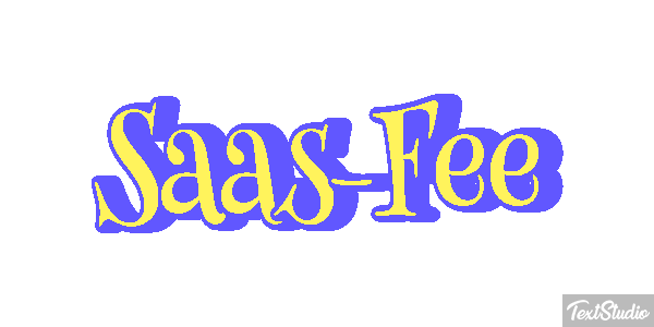 Saas-Fee Metin efekti