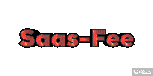 Saas-Fee Metin efekti