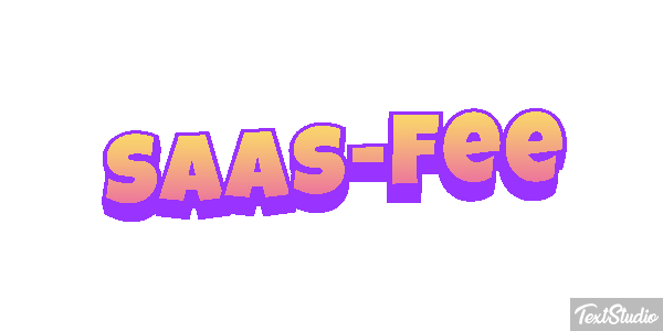Saas-Fee Metin efekti