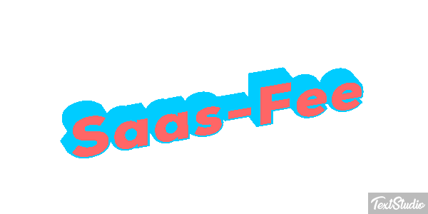 Saas-Fee Metin efekti