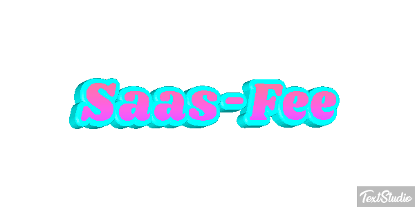 Saas-Fee Metin efekti
