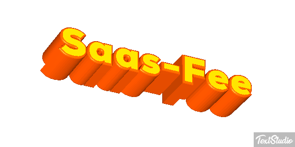 Saas-Fee Metin efekti