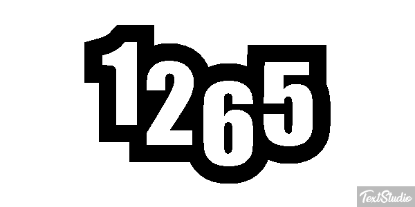 1265 Text effect