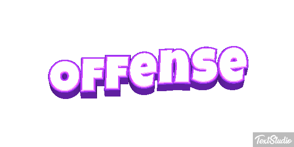 Offense Efeito do texto