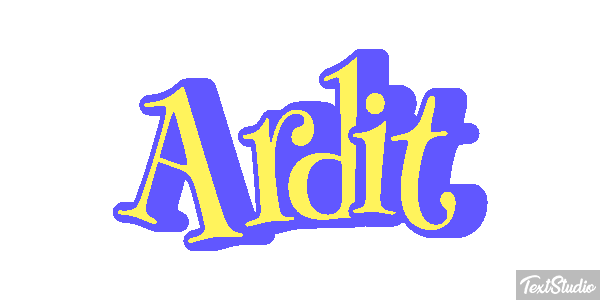 Ardit Text effect