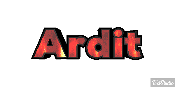 Ardit Text effect