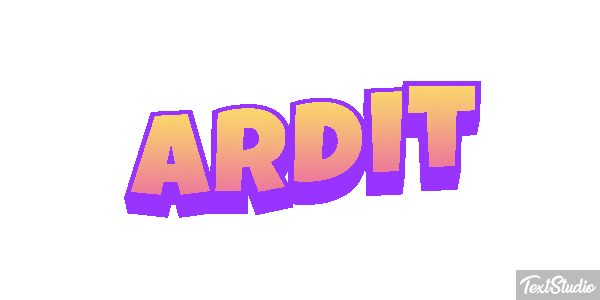 Ardit Text effect
