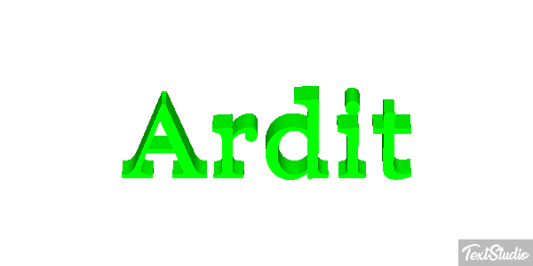 Ardit Text effect
