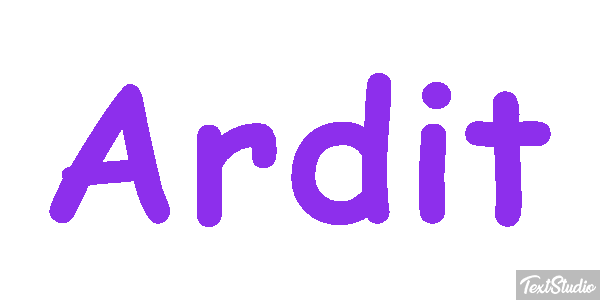 Ardit Text effect