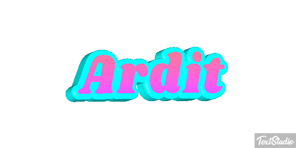 Ardit Text effect