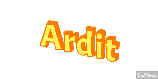 Ardit Text effect