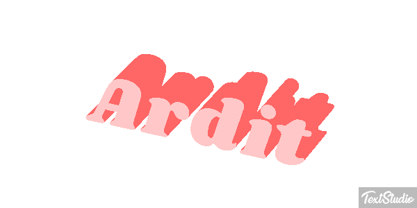 Ardit Text effect